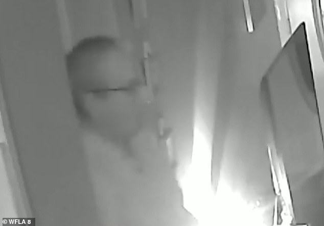 Mom's security footage captures home invader undoing his pants as goes into her daughter's bedroom 1