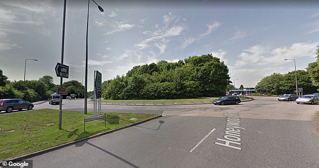 Girl, 13, dies after being hit by a car as she crossed road near roundabout in Kent