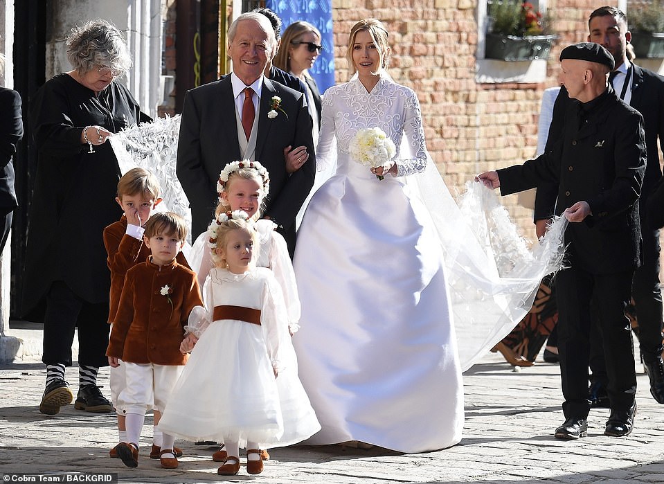 Son of the world's richest man holds SECOND wedding in Venice in front of Beyonce and Jay Z 1