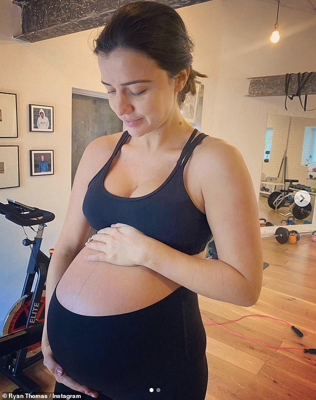 Lucy Mecklenburgh ‘wasn’t bothered’ about putting on 4.5 stone during pregnancy last year