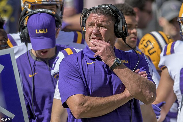 LSU fires coach Ed Orgeron after string of losses and ignorance of sexual harassment claims