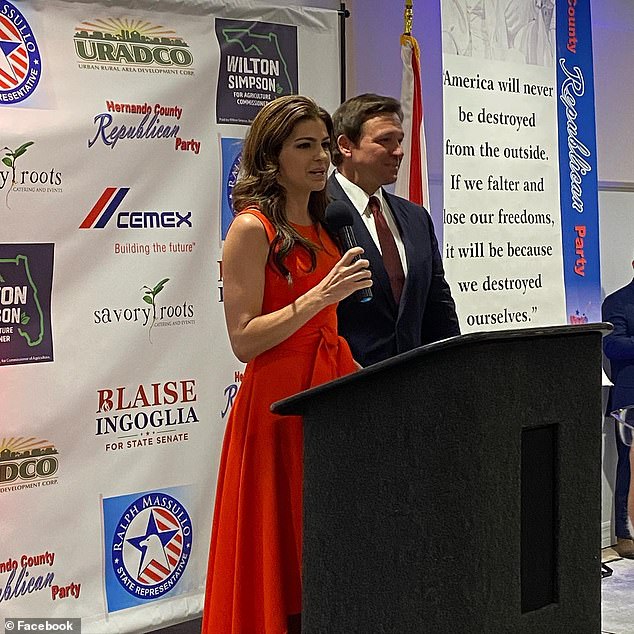 Casey DeSantis surprises Republican crowd Saturday in first appearance after cancer announcement