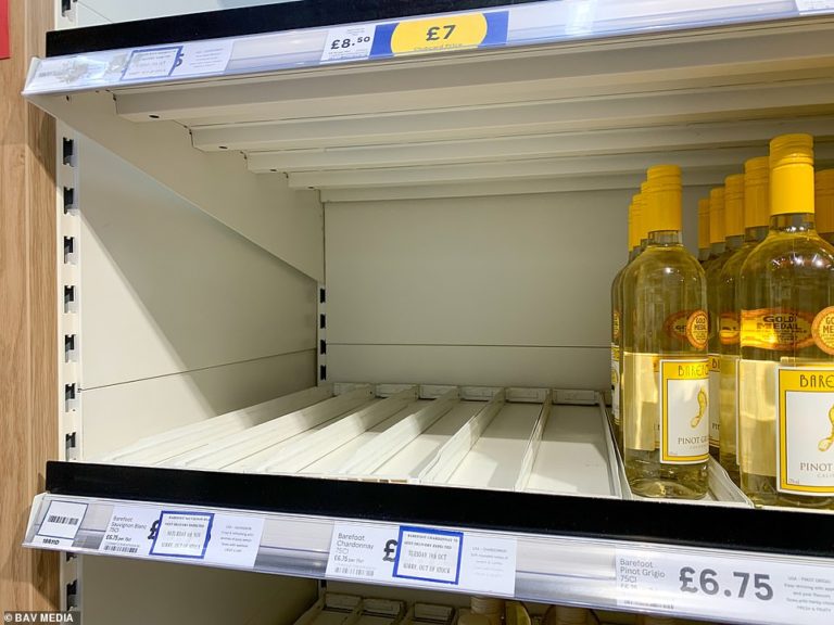 Supply chain crisis sees supermarkets run low on plonk, toys and Christmas puddings