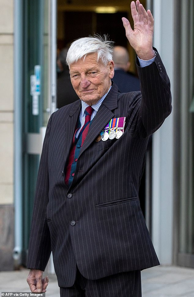 How proud but frail British army veteran, 80, battled to clear his name in court