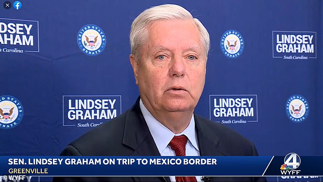 Graham claims ‘smartly-dressed’ migrants crossing into the US