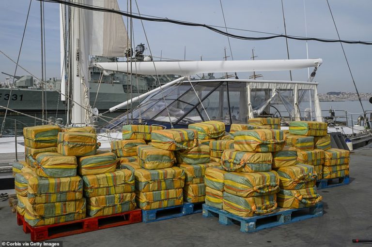 DEA, National Crime Agency and Portuguese police catch gang smuggling 5.2tonnes of cocaine