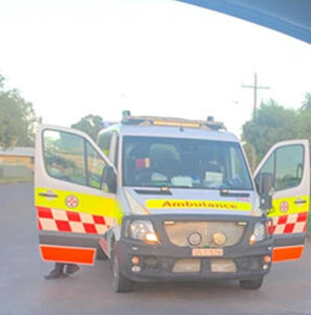 Teenagers allegedly stole an ambulance before going on a high-speed chase in Bourke, NSW