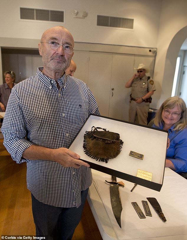 Critics argue Phil Collins Alamo battle artefacts help focus on the historic battle’s white leaders