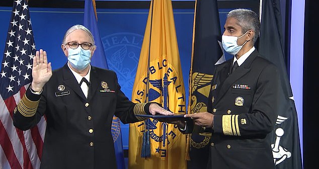 First transgender four-star officer sworn in as admiral of Public Health Service Commissioned Corps