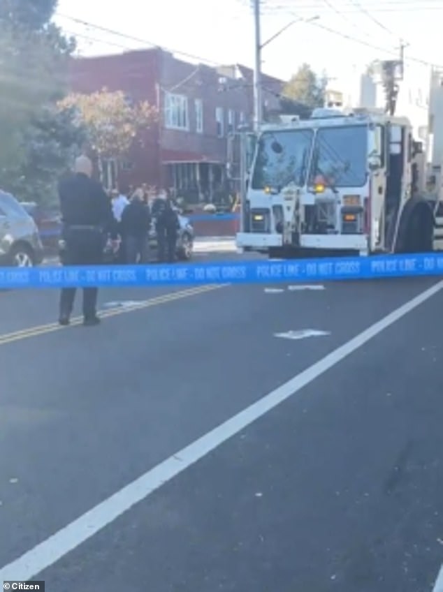 Woman, 39, is in critical condition after being hit by NYC garbage truck