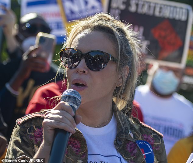 Woke actress Alyssa Milano is ARRESTED outside the White House