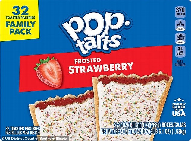 Kellogg’s sued over lack of strawberries in its Pop-Tarts
