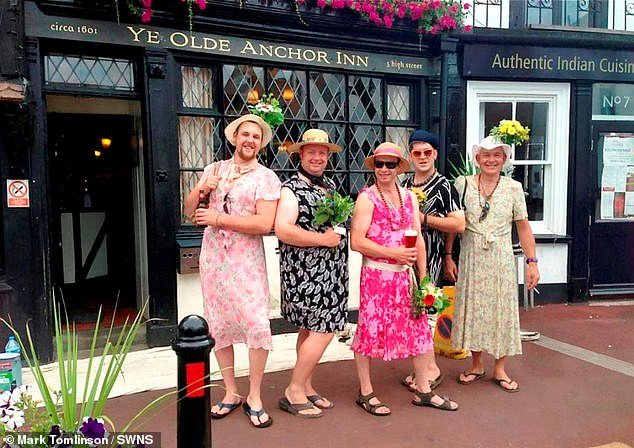 Rugby players who dressed in drag to raise £40,000 for charity are told to stop by hospice