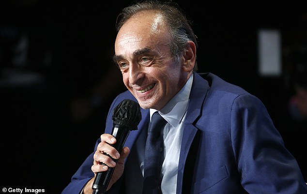 Far-right pundit Eric Zemmour is slammed in France for pointing a SNIPER RIFLE at journalists