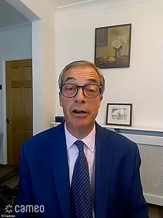 Nigel Farage uses another pro-Irish Republican message in Cameo birthday greeting