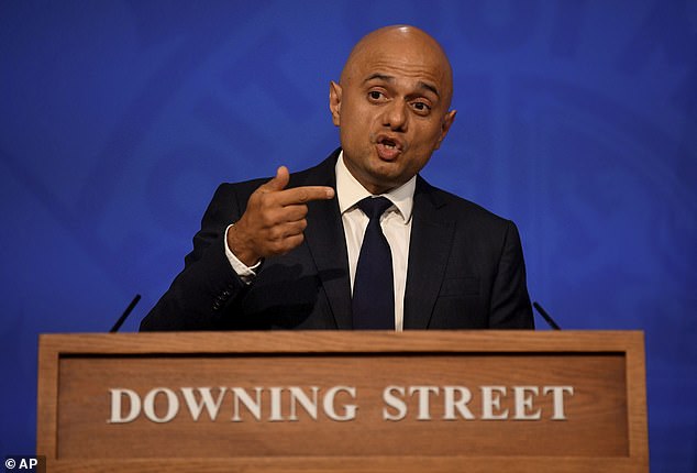 Javid urges Britons to take a Covid test before they go to their office Christmas parties