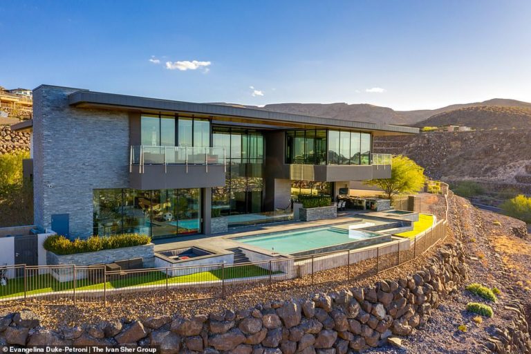 Gene Simmons puts his Las Vegas mansion on the market for $14.95 million just months after buying it