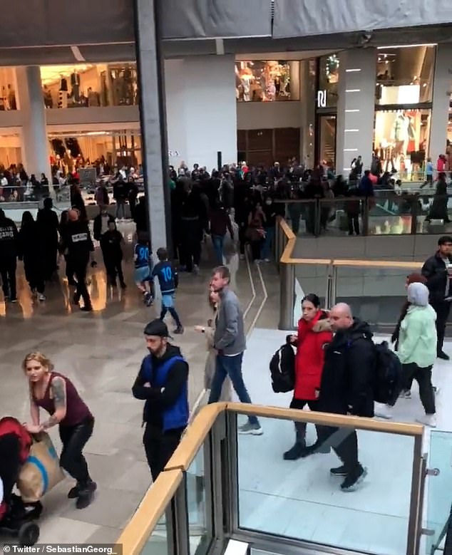 Westfield shopping centre in Stratford is evacuated AGAIN as shoppers rush out of London complex