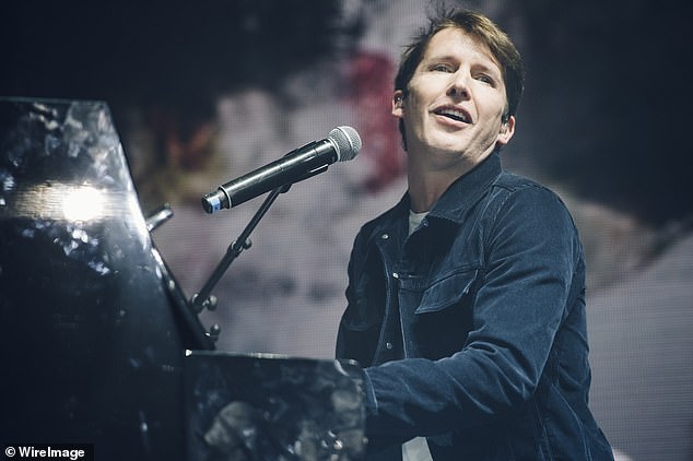James Blunt wows the crowds and performs live at the Por Ellas charity concert in Madrid  1