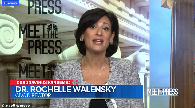 'We're watching it very carefully': CDC head Dr Rochelle Walensky says US is monitoring Delta Plus 1