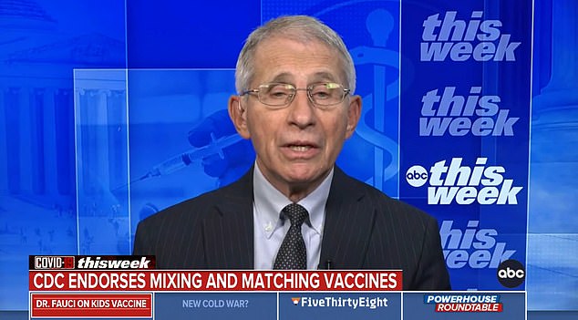 Fauci says it's 'very likely' kids 5-11 will be able to get COVID vaccinations by early November 1