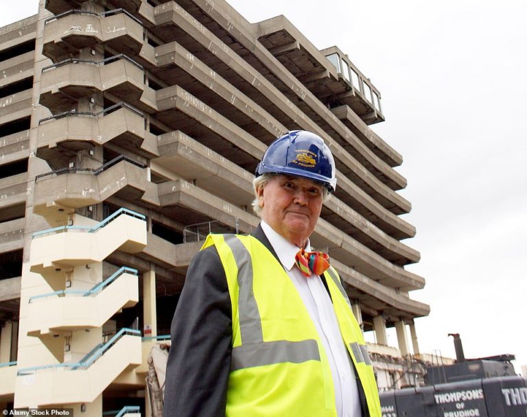 Architect Owen Luder dies aged 93 after masterminding some of Britain’s most hated buildings