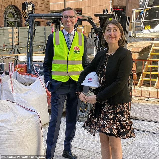 Dominic Perrottet and his wife have an inside joke about Gladys Berejiklian