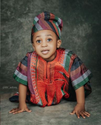 Nigerian musician Davido celebrates as son Ifeanyi turns 2