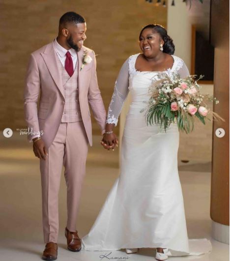 See the best pictures from the wedding of Nollywood stars Blessing Obasi and Stan Nze