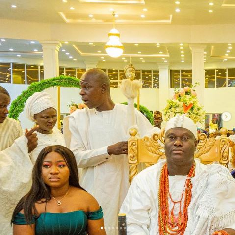 Ooni of Ife celebrates the daughter he had at 19 (photos)