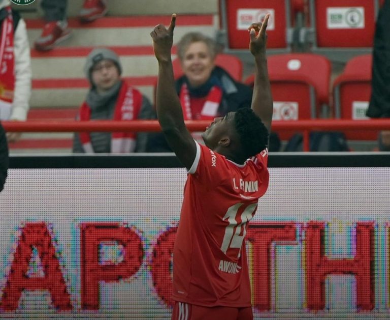 Taiwo Awoniyi scores 6th Bundesliga goal of the season! Video