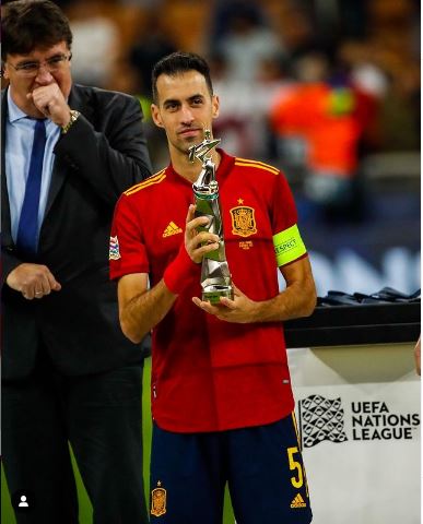 Spain scoop awards at UEFA Nations League