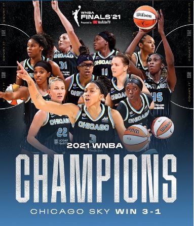 Chicago Sky beat Phoenix Mecury to win 2021 WNBA Championship