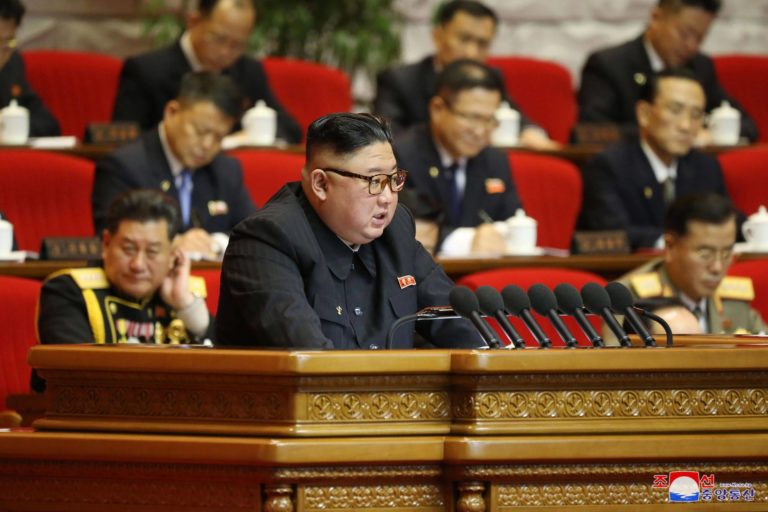 North Korea leader Kim Jong-un vows to build “invincible army” 