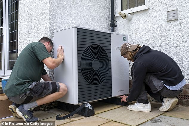 Does a heat pump need a hot water cyclinder and new radiators?