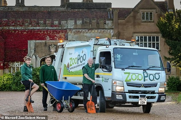The poo-powered ZOO! Wildlife park in Winchester is running a new tropical house on dung