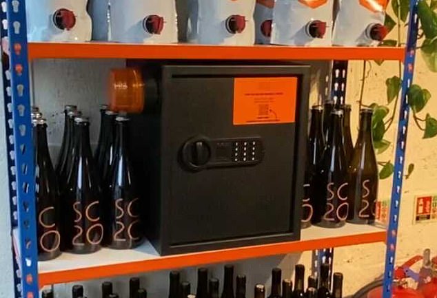 Guess the code to a safe and you could win the keys to London wine store Shop Cuvee