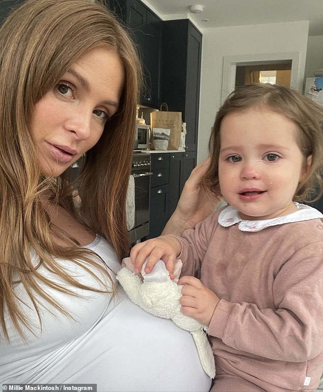 Pregnant Millie Mackintosh reveals daughter Sienna has Hand, Foot and Mouth disease
