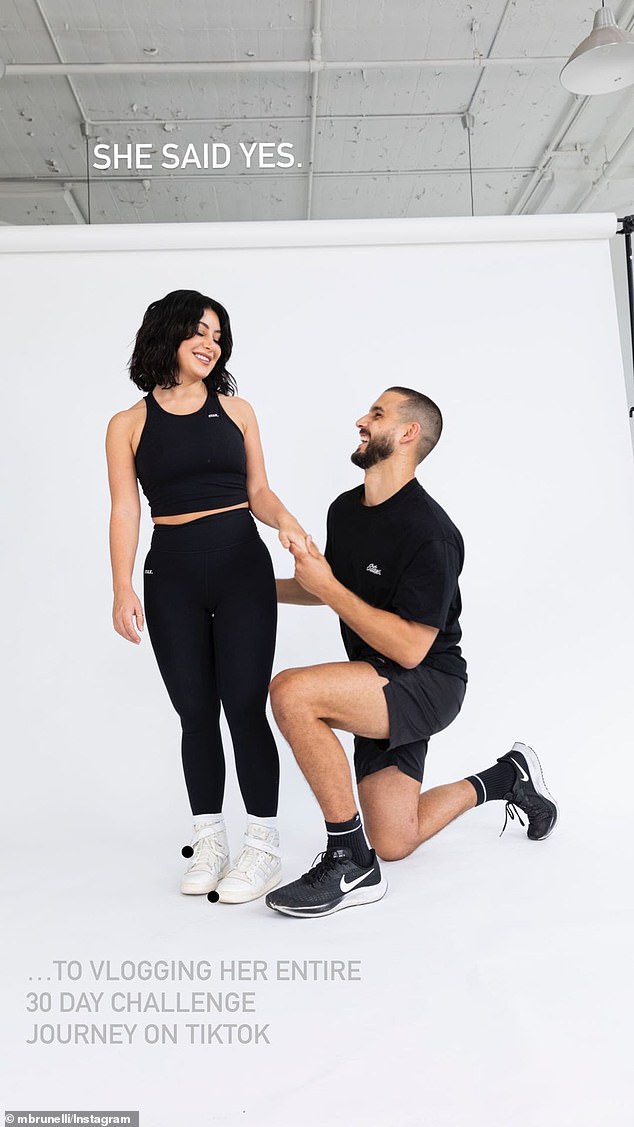 Married At First Sight’s Michael Brunelli gets down on one knee for girlfriend Martha Kalifatidis