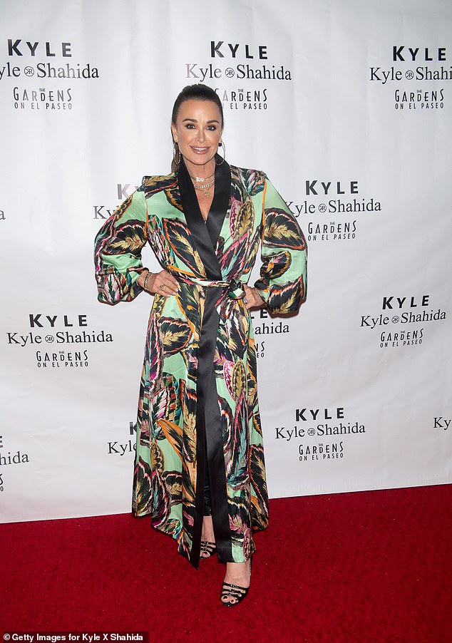 Kyle Richards is supported by RHOBH cast for her Kyle X Shahida boutique grand opening event