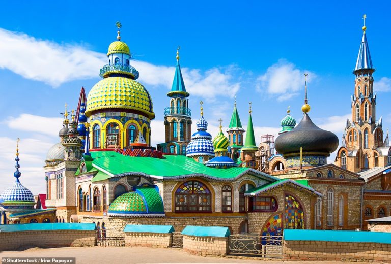 Russia’s fascinating ‘Temple Of All Religions’ combines the architectural styles of different faiths