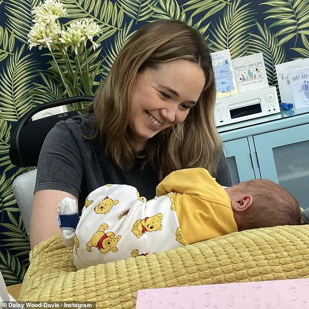 Daisy Wood-Davis reveals she decided to cancel her maternity leave just 10 days after giving birth
