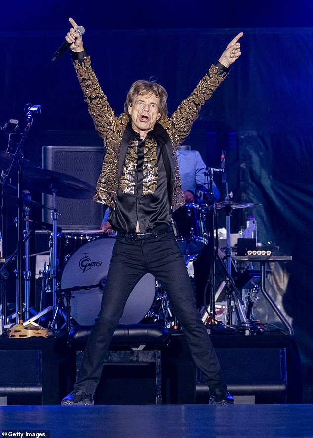 Mick Jagger wows in Detroit in an energetic performance with the Rolling Stones