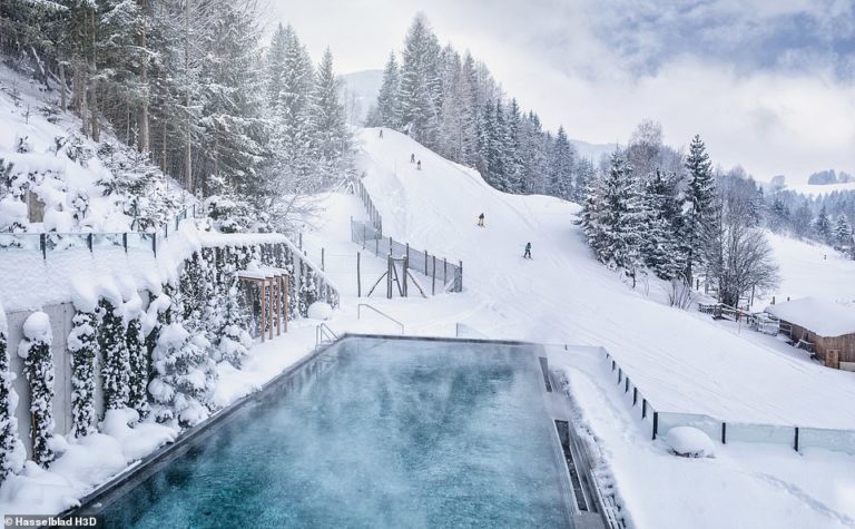 Austrian ski hotel Naturhotel Forsthofgut is a winter wonderland for adults and children alike