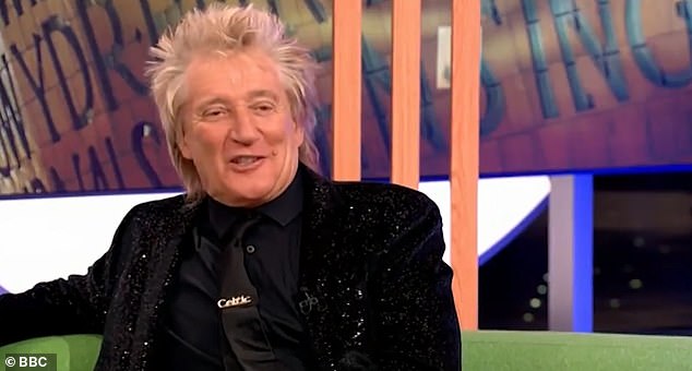 Rod Stewart is cut off by Jermaine Jenas after he makes awkward 'substance use' comment 1