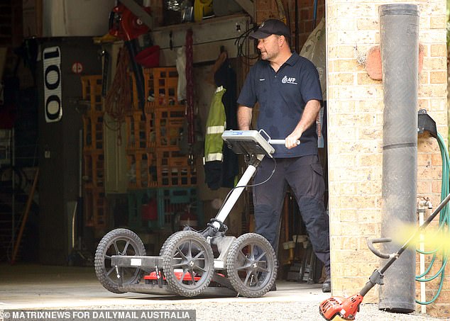 William Tyrrell bombshell as cops use ground-penetrating radar to scan concrete slab in garage