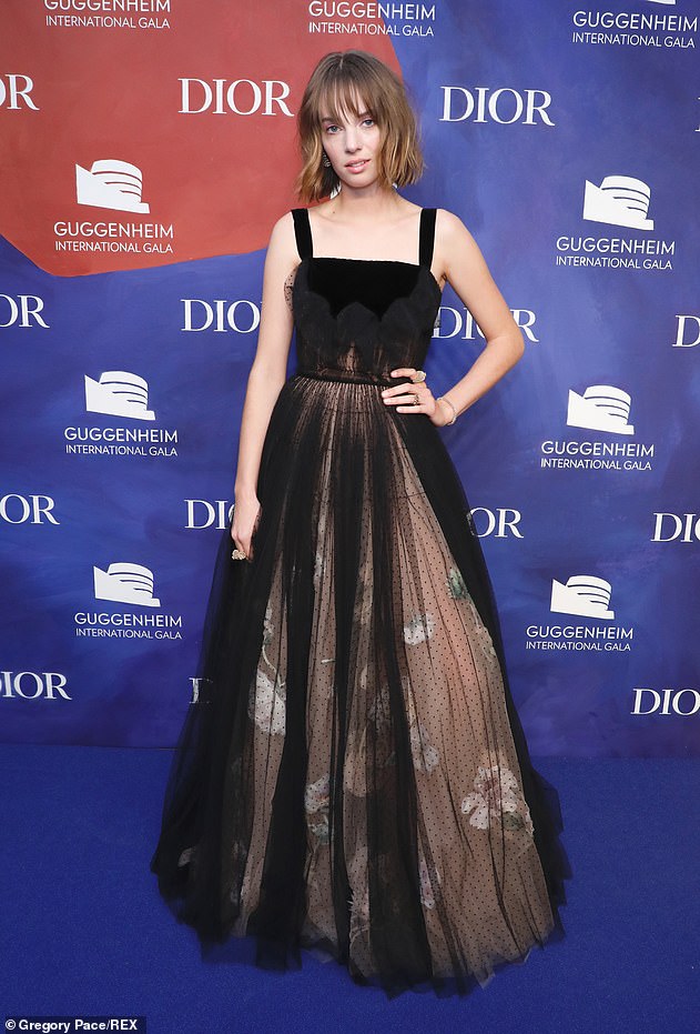 Maya Hawke is effortlessly elegant as she attends the Guggenheim International Gala in NYC