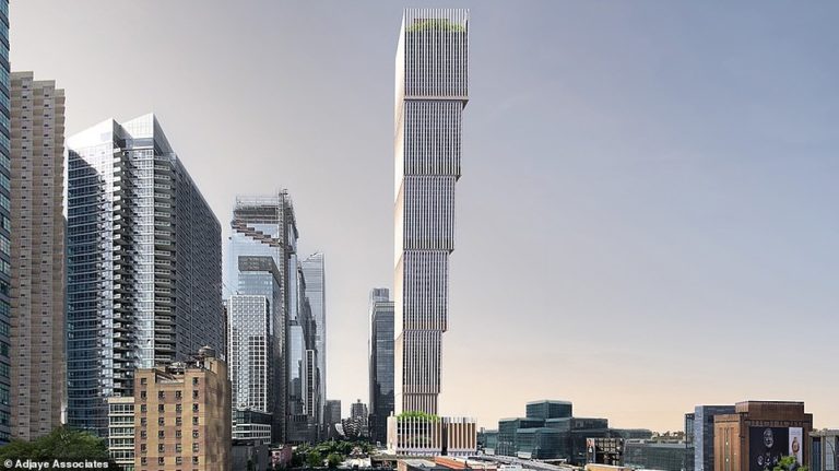 Pictured: The amazing ‘upside down’ New York skyscraper