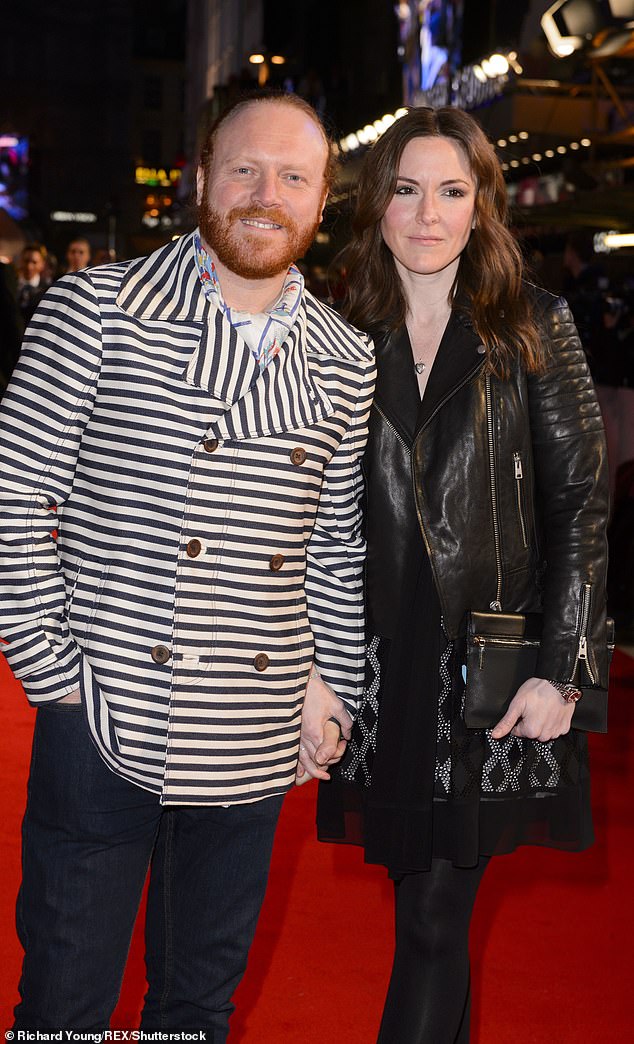 Keith Lemon star Leigh Francis gushes over ‘amazing’ wife Jill Carter and insists he’s ‘punching’