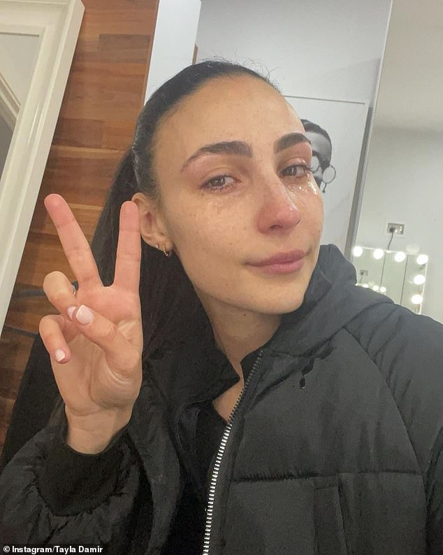 Tayla Damir breaks down in tears after someone hits her brand new car and doesn’t leave a note